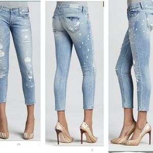 TEXTILES ELIZABETH & JAMES OZZY RIP REPAIR JEANS